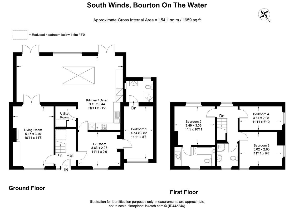 South Winds Bourton-on-the-Water Exterior foto